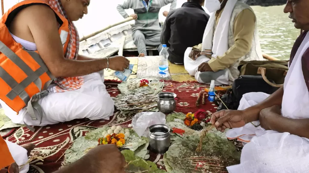 image of performing shradh