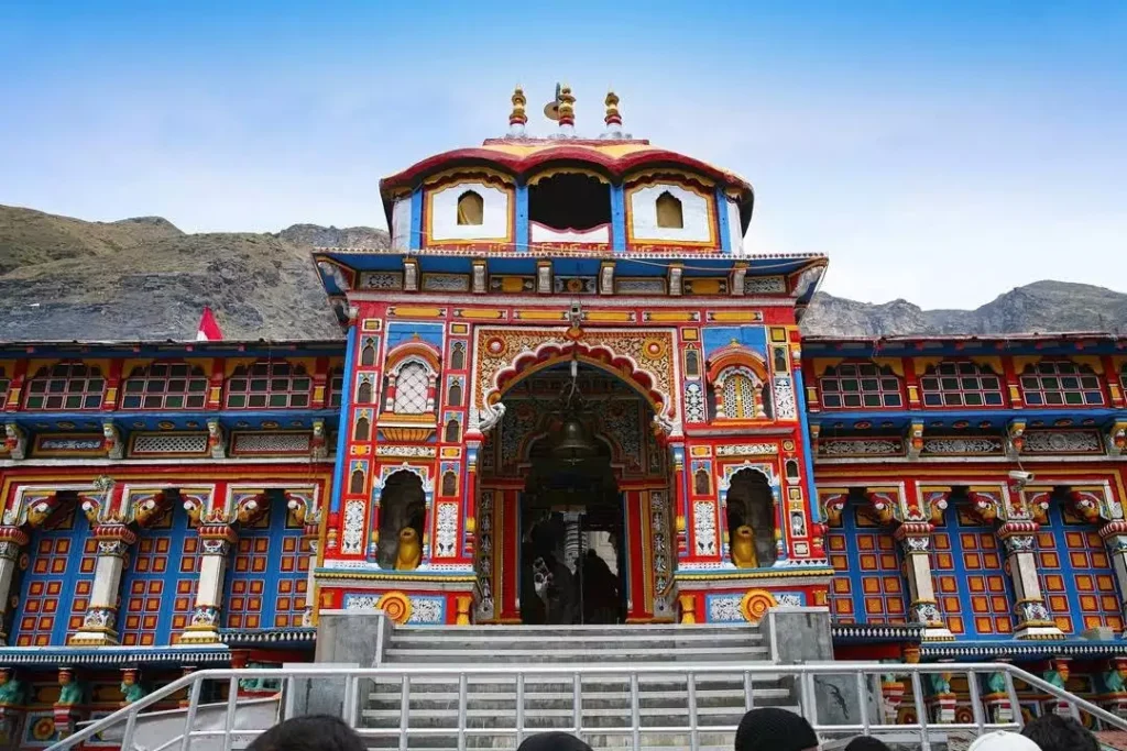 The image of a badrinath dham- Shradh at Badrinath Brahma Kapal